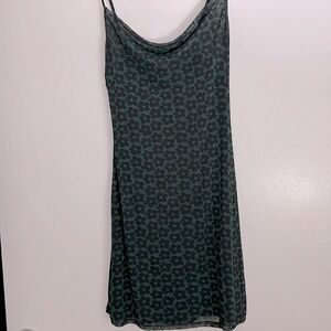 Urban outfitters cowl neck floral printed dress